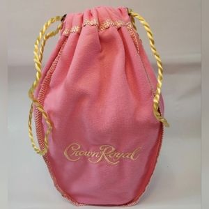 Crown Royal Custom Pastel Pink Drawstring Bag Pouch